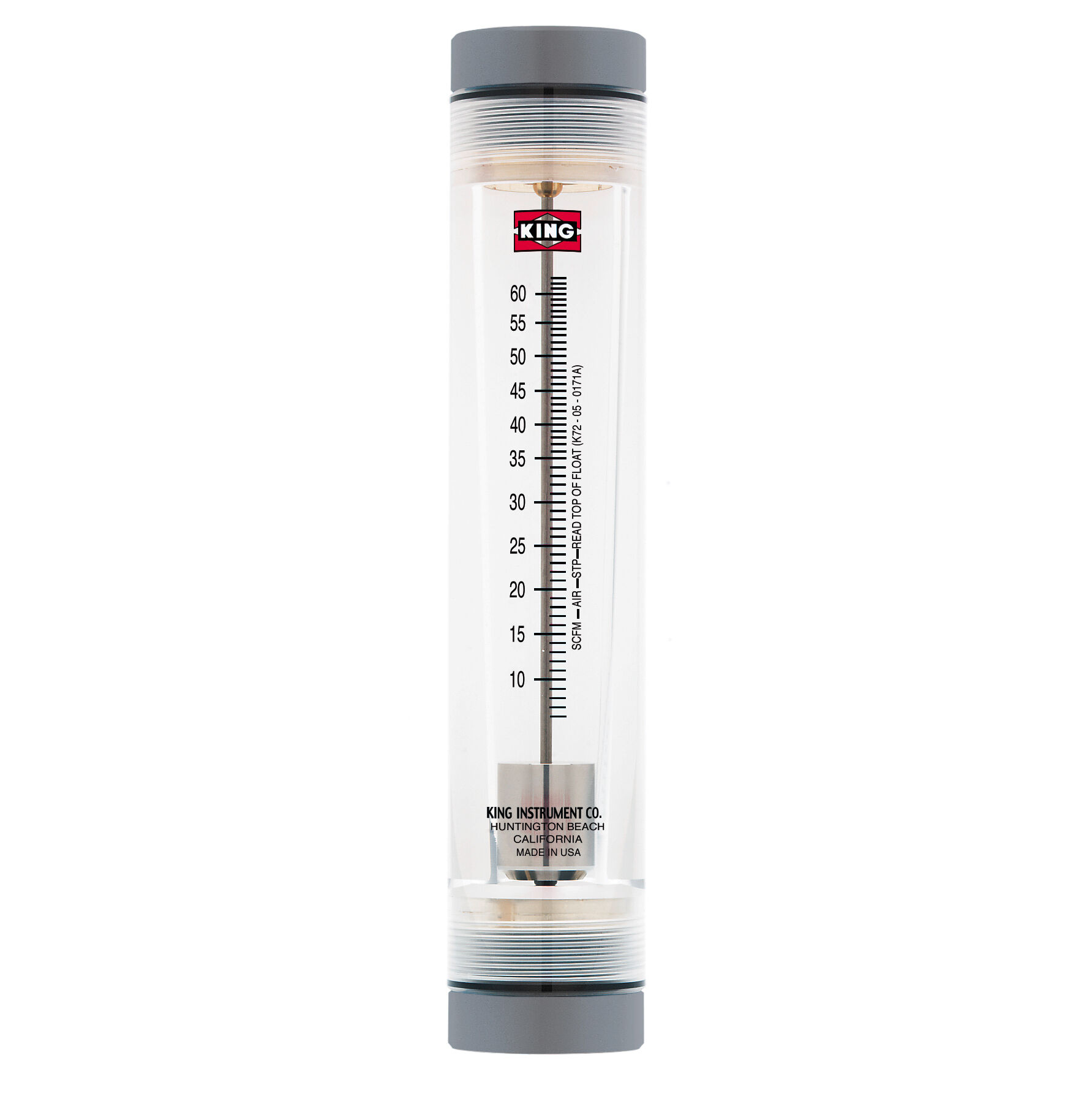 King Instruments 7200 Series Rotameter FlowMeter Flow Meter